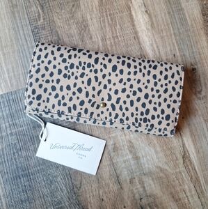 Universal Thread Leopard Print Trifold Wallet